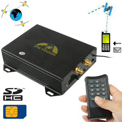 GSM / GPRS / GPS Vehicle Tracking System, Support TF Card Memory, Band: 850 / 900 / 1800 / 1900Mhz